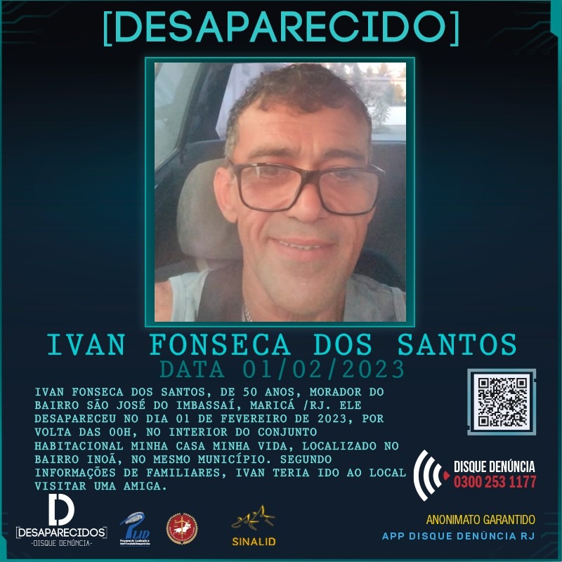 Onde está Ivan Fonseca dos Santos?